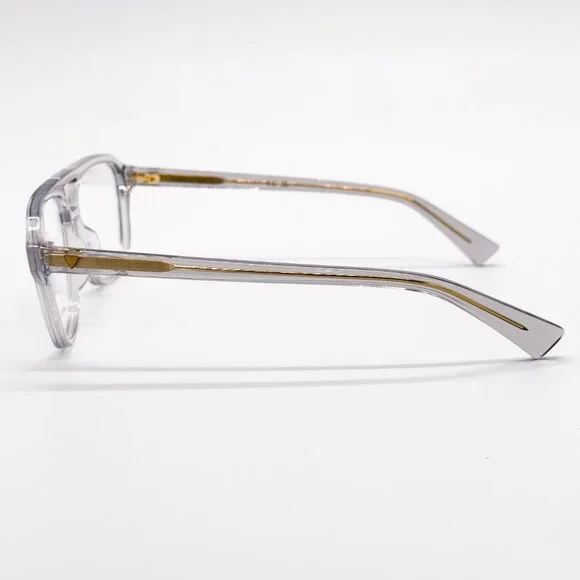 NEW BOTTEGA VENETA BV1294O 004 GREY UNISEX EYEGLASSES BOTTEGA VENETA